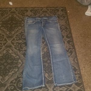 Silver jeans